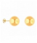 Pendientes Oro 18 Quilates Bola 12mm