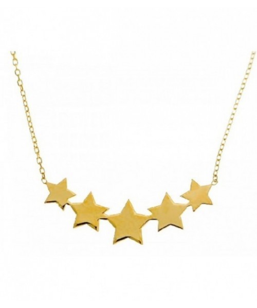 Gargantilla Oro 18 Ktes Estrellas GD023OA.00