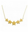 Gargantilla Oro 18 Ktes Estrellas GD023OA.00