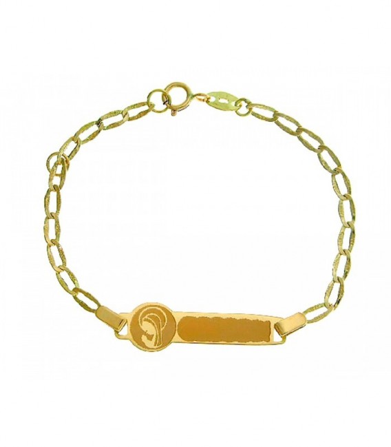 Pulsera Esclava de oro de 18kts