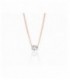 Gargantilla Plata Rodiada Cristal de Swarovski A3251-28G