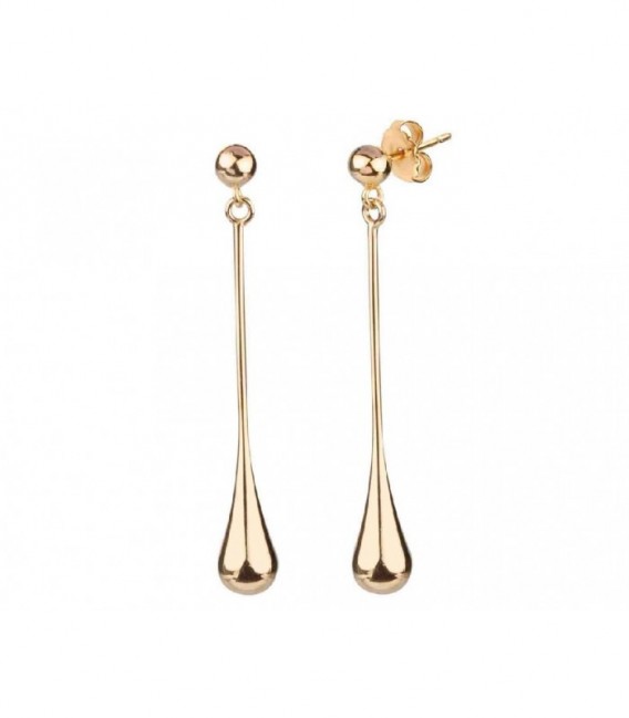 Pendientes Vidal & Vidal Chapado en Oro 18 Ktes G0476A