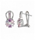 Pendientes Vidal & Vidal Chapados Rodio R2479