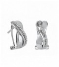 Pendientes Vidal & Vidal Chapados Rodio R2870A