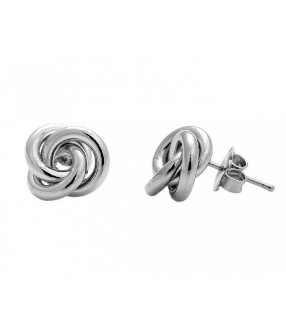 Pendientes Vidal & Vidal Chapada en Plata de Ley Q2332B