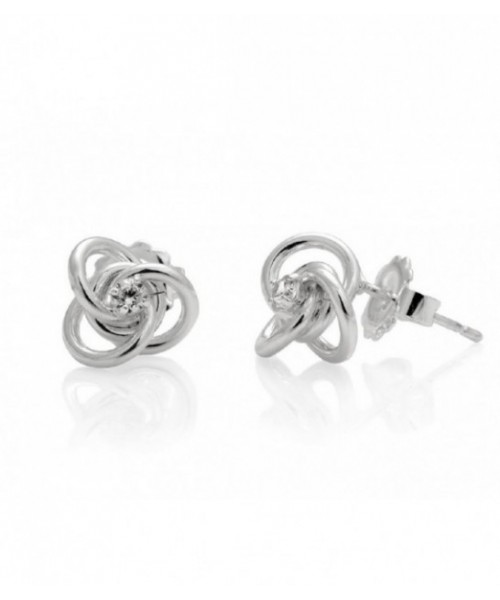 Pendientes Vidal & Vidal Chapada en Plata de Ley Q2335C