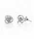 Pendientes Vidal & Vidal Chapada en Plata de Ley Q2335C